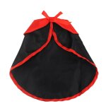 Costumes d'halloween pour animaux de compagnie, 1 pi�ce, cape, ch�le chaud et mignon, chapeau de vampire, ...