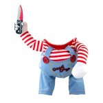 Costume d'halloween pour chien, poupée, jeu de cosplay pour chien, déguisement d'halloween pour fête ... Costume d'halloween pour chien, poupée, jeu de cosplay pour chien, déguisement d'halloween pour fête ...