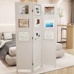 Costway cloison de separation paravent amovible intérieur - 3 panneaux - 121 x 170 cm avec 9 cadres photo ... Costway cloison de separation paravent amovible intérieur - 3 panneaux - 121 x 170 cm avec 9 cadres photo ...