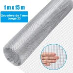 Costway grillage pour plantes et animaux 15x1m acier galvanisé de calibre maille 7 x 7mm pour jardin ... Costway grillage pour plantes et animaux 15x1m acier galvanisé de calibre maille 7 x 7mm pour jardin ...