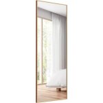Cosway miroir psych�, miroir hd en verre antid�flagrant 150 x 4 x 56 cm, cadre or en aluminium