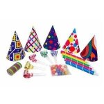 Cotillons multicolors sachet 5 personnes