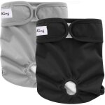 Couche pour chien femelle lavable lot de 2 réutilisables culottes hygiéniques très absorbantes incontinence ... Couche pour chien femelle lavable lot de 2 réutilisables culottes hygiéniques très absorbantes incontinence ...