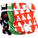 Couches pour chiens lavables et s de fminins matriaux de qualit lavables machine durables meilleur ...