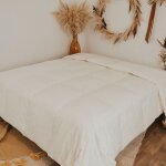 Couette 220x240 cm duvet & plumes 160x200 cm