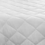 Couette en microfibre 4 saisons blanc 140x200 cm