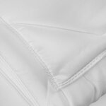 Couette microfibre et� 200 gr blanc 140x200 cm