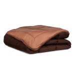 Couette sans housse lavable zelesta easybed - chocolat & moka - 140x200 cm Couette sans housse lavable zelesta easybed - chocolat & moka - 140x200 cm