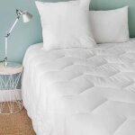 Couette - toison d'or - bamboo - 240x260cm - 300g / m - chaleur temp�r�e - antibact�rienne