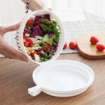 Coupe - lgumes de type noyau, bol de dcoupe de salade de fruits et lgumes, sync der en plastique de ...