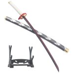 Coupe papier kyojuro rengoku ouvre lettre demon slayer + presentoir