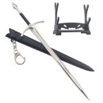 Coupe papier le seigneur des anneaux ep�e ouvre lettre gandalf glamdring + presentoir