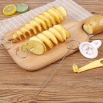 Coupe - pommes de terre en spirale tornado, trancheur manuel, pour faire des frites et des lgumes en ...
