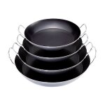 Coupe speciale paella tole bleue 2 ansesla lyonnaise �47cm