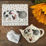Coupelle pour sachets de th en porcelaine - ferme - alex clark