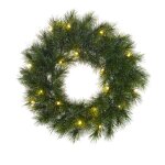 Couronne de no�l artificielle led d45