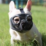 Court museau (l(38 - 65cm)))chien muzzle - r�glable respirant en maille museli�re bulldog pour piq�res ...