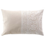 Coussin d�houssable en polycoton imprim�