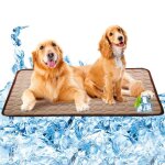 Coussin de glace respirant lavable en machine pour animaux de compagnie, coussin de refroidissement pour ... Coussin de glace respirant lavable en machine pour animaux de compagnie, coussin de refroidissement pour ...