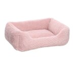 Coussin panier naya 65 x 50 cm rose