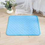 Coussin de pipi lavable et rutilisable pour animaux de compagnie, quatre couches, impermable, entranement ...