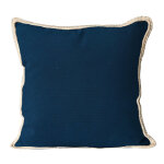 Coussin en pur conton lav� 50x50 cm elena marin, par soleil d'ocre