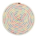 Coussin de tasse non ald de forme ronde de style bohème, coussins de tasse, décorations de chambre et ... Coussin de tasse non ald de forme ronde de style bohème, coussins de tasse, décorations de chambre et ...