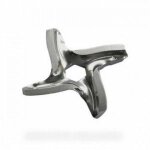 Couteau 4 lames trou hexagonal 8mm pour robots et multifonctions moulinex fp410141(seb) ms - 0926063 ...