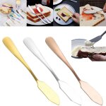 Couteau a beurre de cuisine en acier inoxydable, couteau a fromage, outils a dessert, epandeur, couverts ...