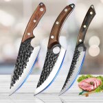 Couteau c e f - couteau de cuisine japonais opaque en acier inoxydable 5cr15, ustensile a désosser, pour ... Couteau c e f - couteau de cuisine japonais opaque en acier inoxydable 5cr15, ustensile a désosser, pour ...