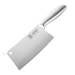 Couteau de chef de cuisine japonais en acier inoxydable, coupe lgumes, tranchage de viande et de poisson, ...