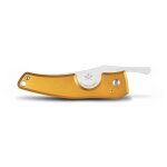 Couteau � cigare 2 en 1 le petit anodis� jaune