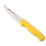 Couteau de cuisine arcos 2900 - prof 290400 en acier inoxydable nitrum et mango polypropyl�ne jaune ergonomiqu ...