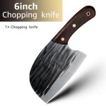 Couteau - couteau de cuisine de boucher avec gaine, couteau de chef serbe, hacher sophia cutter, fait ... Couteau - couteau de cuisine de boucher avec gaine, couteau de chef serbe, hacher sophia cutter, fait ...