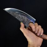 Couteau - ensemble de couteaux de cuisine professionnels, couteau de boucher a dsosser couteau de boucher ...