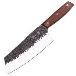 Couteau forgé - couteau de cuisine forgé en acier inoxydable pour trancher la viande, le poisson et les ... Couteau forgé - couteau de cuisine forgé en acier inoxydable pour trancher la viande, le poisson et les ...