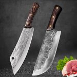 Couteau forgé d - a - couteau forgé professionnel en acier inoxydable, trancheur a viande, ensemble de ... Couteau forgé d - a - couteau forgé professionnel en acier inoxydable, trancheur a viande, ensemble de ...