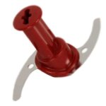 Couteau de hachoir - moulinex - modle 68688 - rouge - compatible avec robot mnager - accessoire hachoir ...