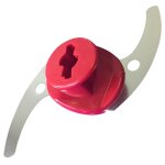 Couteau de hachoir rouge amovible robot m�nager (ss - 193671 moulinex)