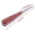 Couteau a hutres en acier inoxydable, outil de fruits de mer de cuisine, manche rosfrederick, coquille ...