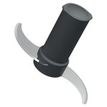 Couteau m�tal 5200 - robot m�nager (17042 magimix)