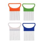 Couteau a oignon en acier, fourchette a oignon, lgumes, fruits, coupe - tomate, coupe sre, support ...