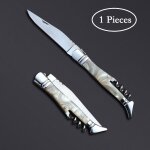 Couteau de poche laguiole, tire - bouchon ouvre - vin portable pliant, steak opaque, outil de camping ... Couteau de poche laguiole, tire - bouchon ouvre - vin portable pliant, steak opaque, outil de camping ...