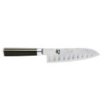 Couteau santoku alv�ol� shun classic 18cm