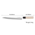 Couteau sashimi h - couteau sashimi japonais pour le saumon, ustensile de cuisine multi tailles, couteau ... Couteau sashimi h - couteau sashimi japonais pour le saumon, ustensile de cuisine multi tailles, couteau ...