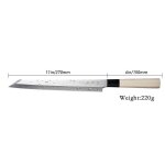 Couteau sashimi d - couteau sashimi japonais pour le saumon, ustensile professionnel pour couper la viande ... Couteau sashimi d - couteau sashimi japonais pour le saumon, ustensile professionnel pour couper la viande ...