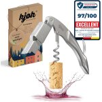 Premium couteau de sommelier en acier inoxydable massif bross avec coupe - capsule ¿ elgant outil ...