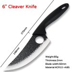 Couteau a désosser forgé en acier inoxydable, couteau a hacher la viande, couteau de boucher professionnel, ... Couteau a désosser forgé en acier inoxydable, couteau a hacher la viande, couteau de boucher professionnel, ...