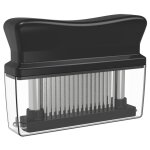 Couteau a steak en acier inoxydable 10b, 48 aiguilles, marteau a viande, muscle cass, couteau a viande ...