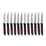 Couteaux a steak alpina - 12 pi�ces - acier inoxydable